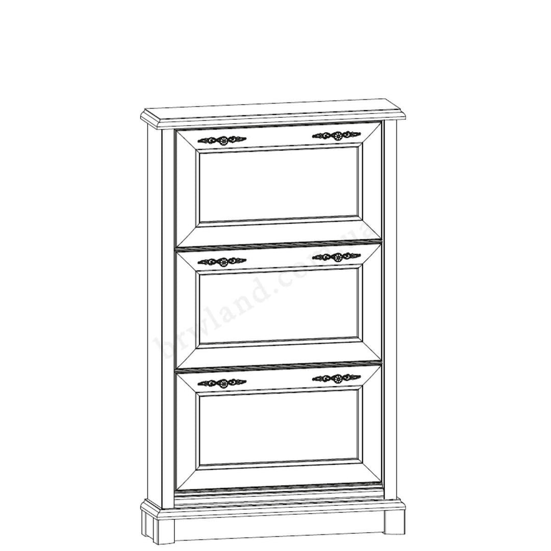 Фото схеми тумби для взуття 3D СОНАТА НЬЮ ГЕРБОР