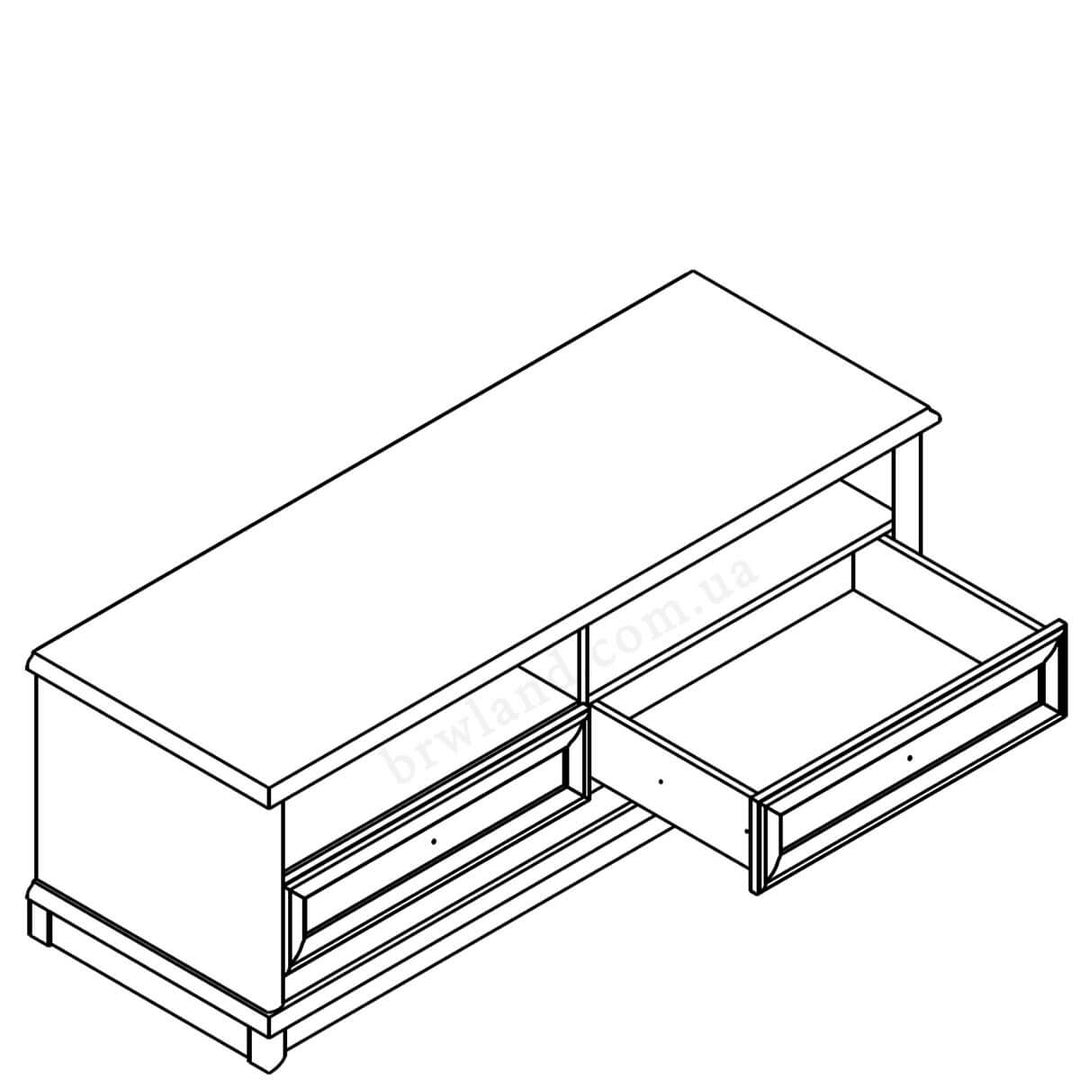 Фото схеми наповнення тумби під телевізор 150 СОНАТА НЬЮ ГЕРБОР