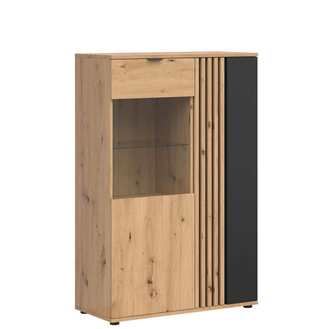 Фото вигляду збоку вітрини VABRES BRW REG1D1W/90