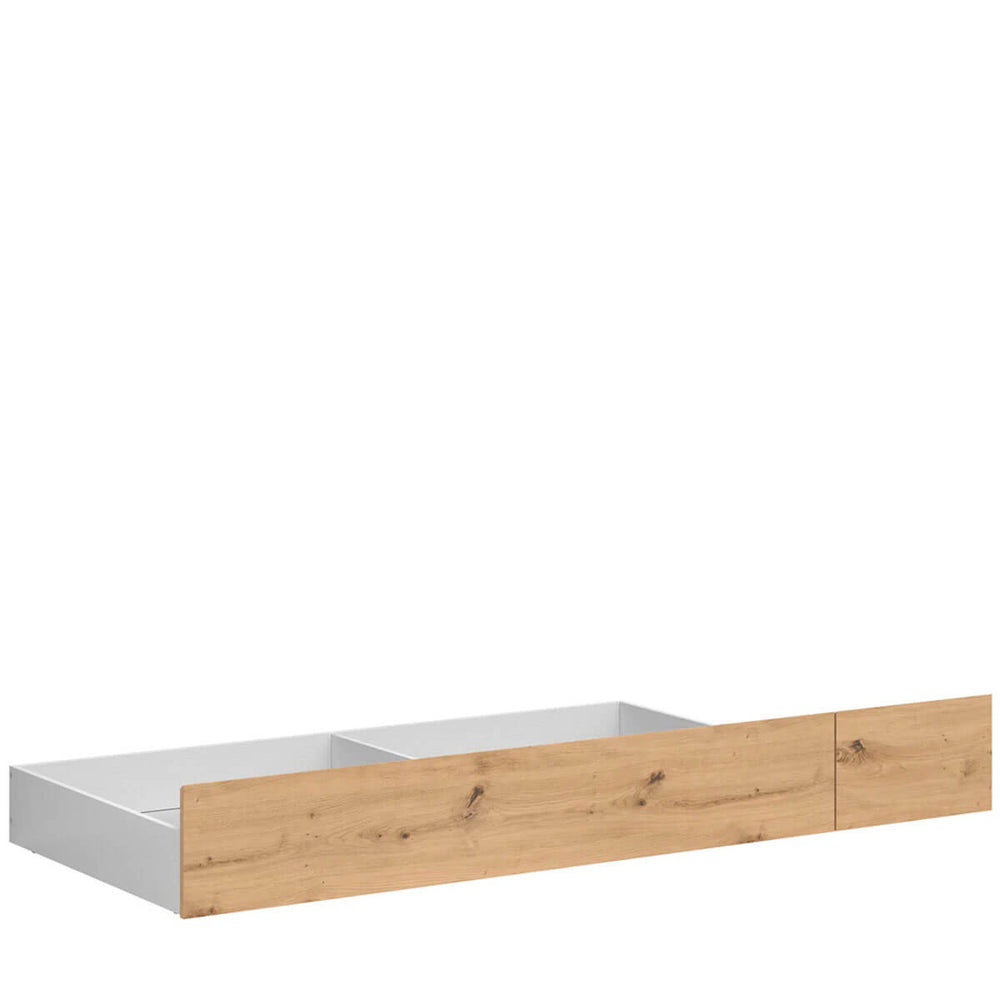 Фото вигляду збоку шухляди ліжка VABRES BRW SZU