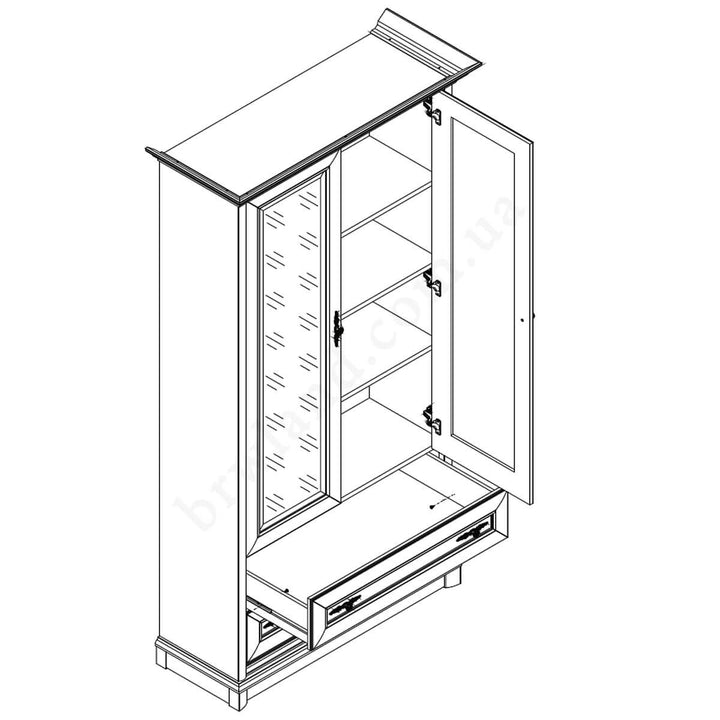 Фото схеми наповнення вітрини СОНАТА НЬЮ ГЕРБОР 2D2S