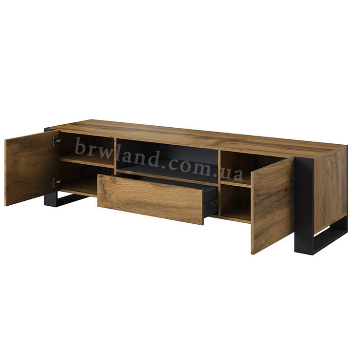 Фото наповнення тумби ТВ WOOD CAMA MEBLE