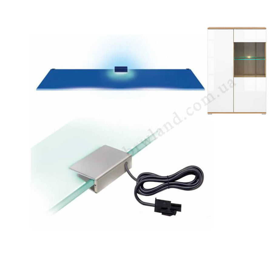 Фото підсвітки вітрини ZELE BRW REG1W1D/90_OPCJA