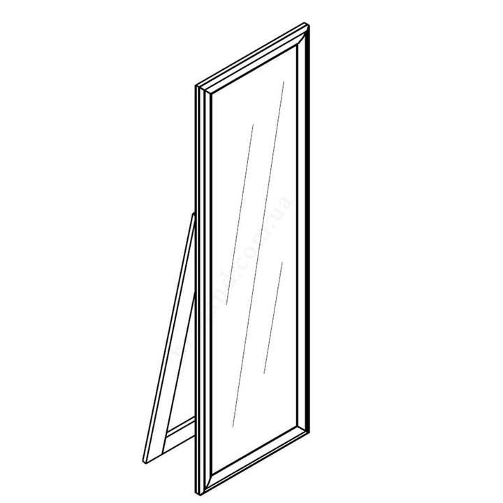 Фото схеми підлогового дзеркала LUS58 СОНАТА НЬЮ ГЕРБОР